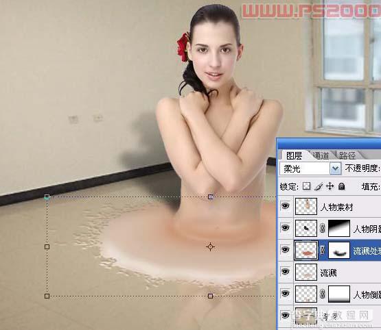 Photoshop 正在溶解的橡皮人19