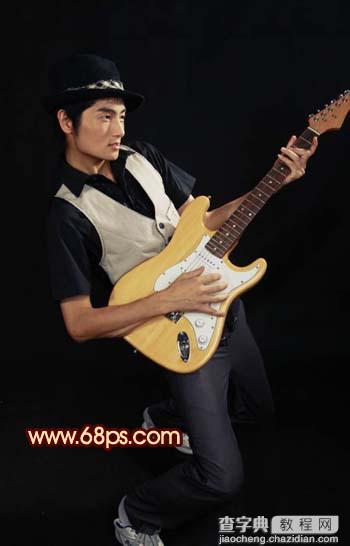 Photoshop 打造高清的阳光吉他手5