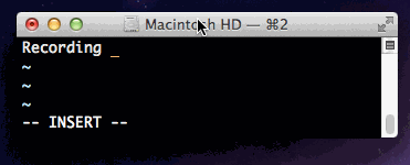 将在MAC电脑屏幕上的操作录制下来制成Gif格式动画1