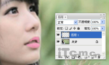 photoshop 外景人物照片的细节美化5