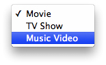 MAC怎么更改iTunes中的视频类型以便顺利播放5