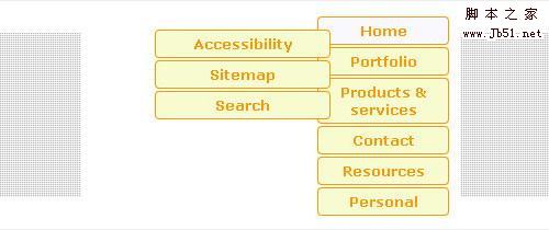 基于CSS的30个导航和按钮优秀设计教程4