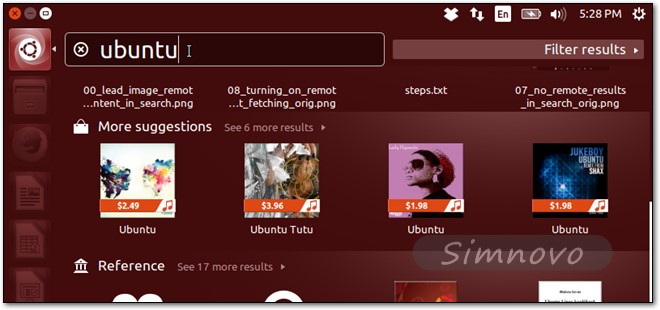 Ubuntu 14.04中禁用Dash在线搜索结果的方法1