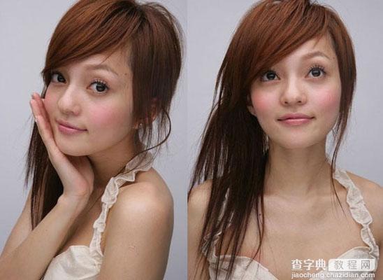 Photoshop 超可爱的粉色人物签名效果2