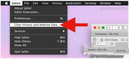 mac版safari浏览记录怎么删除 mac中safari浏览记录删除教程1
