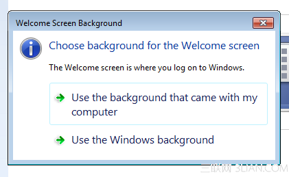 Windows7系统的登陆界面更换方法2