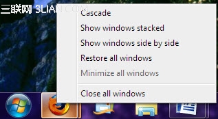 如何显示关闭还原Windows7任务栏4