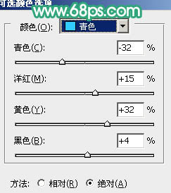 Photoshop 为偏色的人物照片加上蜜糖色5
