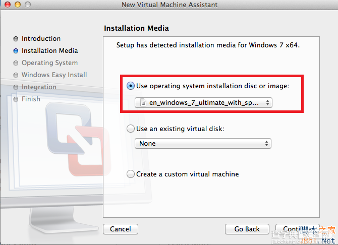 Vmware Fusion 5 安装图文步骤详细介绍(mac 虚拟机装 win7)9
