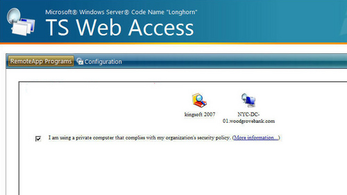 Windows Server 2008搭建终端服务器6