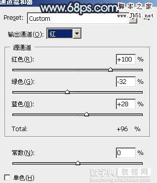 Photoshop将外景人物图片调制成甜美的暗青色8