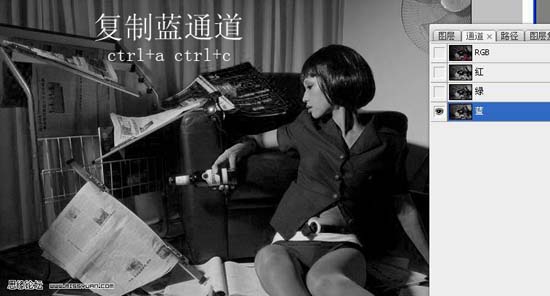 Photoshop 暗光照片的怀旧色3