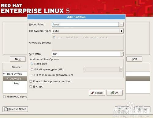 红帽RedHat Linux5系统安装指南8
