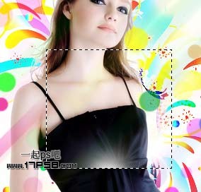 photoshop合成炫丽时尚的美女海报效果14