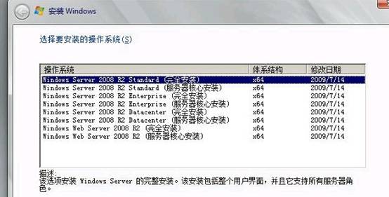 windows Server 2008各版本区别详解1