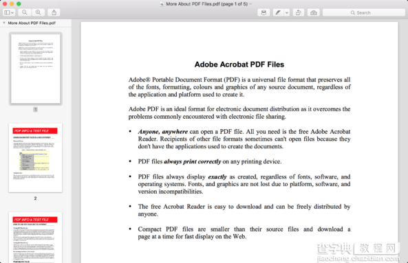 Mac中怎么使用预览应用合并PDF文件 Mac预览应用合并PDF文件的技巧6