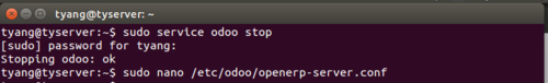 ubuntu环境Odoo9快速安装教程6