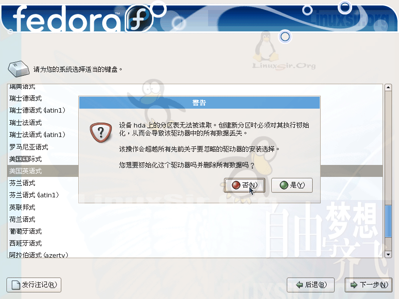 Fedora Core 5.0 安装教程，菜鸟图文版(图文界面)5