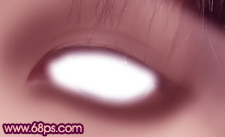 Photoshop将普通眼睛打造出极具魅力的紫色水晶彩妆效果12