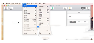 mac pages上下标怎么打 苹果mac pages上下标设置图文方法2