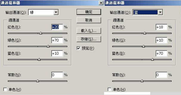 Photoshop实例：对偏色照片的综合调整4