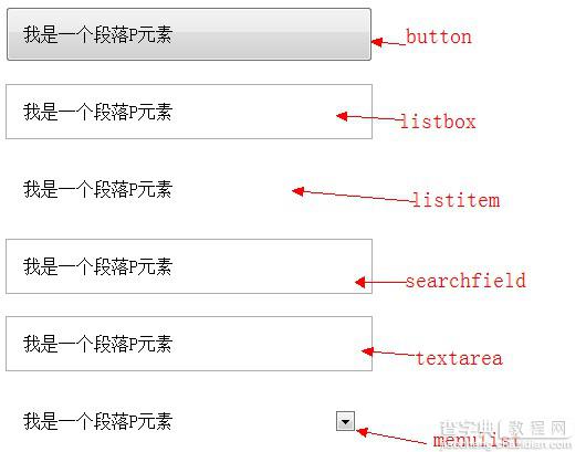 使用CSS3的appearance属性改变任何元素的浏览器默认风格1