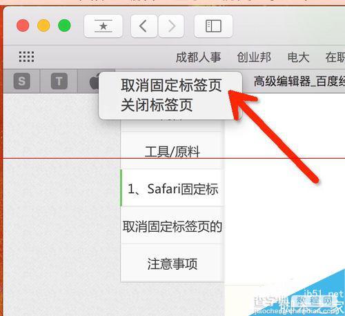 Mac怎么使用Safari一键静音和网页标签固定功能？7