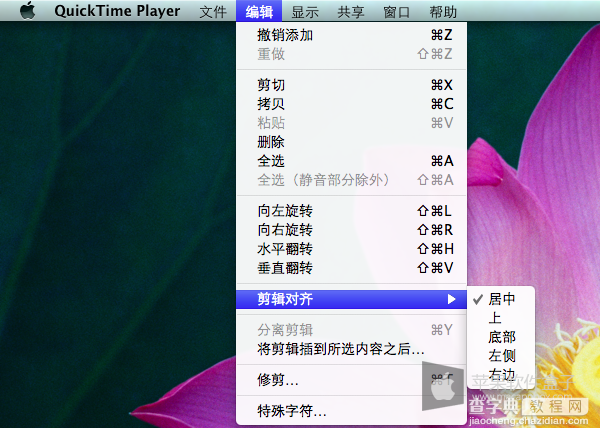 Mac系统中使用QuickTime Player实现屏幕录像图文教程6