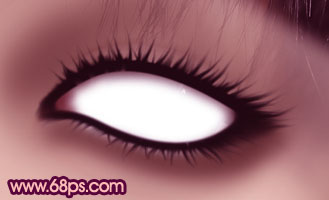Photoshop将普通眼睛打造出极具魅力的紫色水晶彩妆效果16