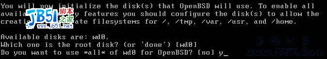 我的openBSD4.1安装图解笔记3