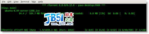 在Linux终端下进行BT下载1