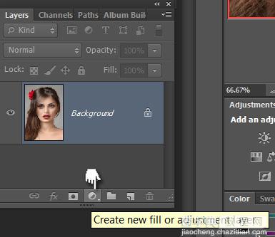 PhotoShop CS6 将给美女图片打造出瓷器般的皮肤美白教程2