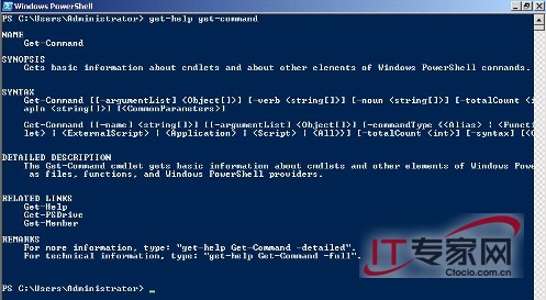 Windows PowerShell不一样的系统管理体验1
