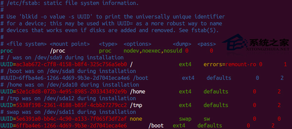 Linux系统怎么修改磁盘参数(名称、盘符等等)2
