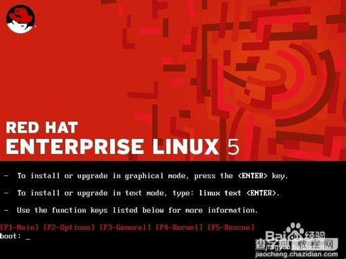 红帽RedHat Linux5系统安装指南1