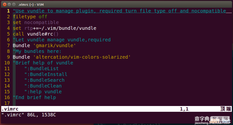 Linux折腾记（二）：打造属于自己的Vim2