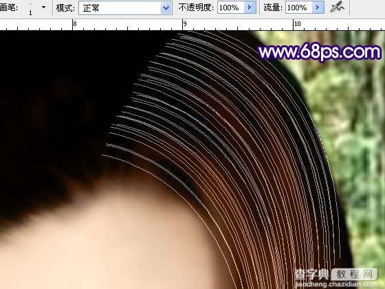 Photoshop 打造梦幻的古典仿手绘美女13