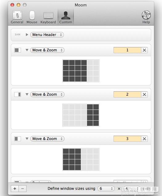Mac窗口管理软件Moom使用教程(图文+视频)2