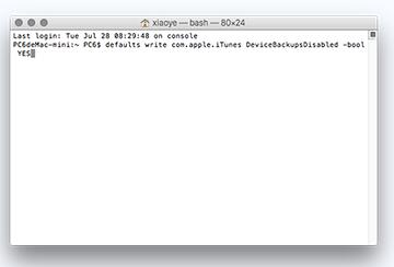 Mac关闭iTunes自动备份方法图文介绍1