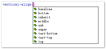 css vertical-align属性的一些理解与认识(一)1