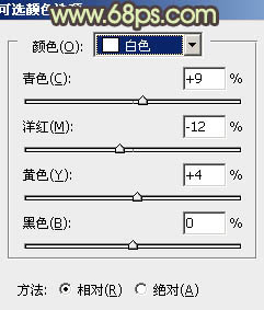 Photoshop将树林情侣图片调成甜美的粉黄色19