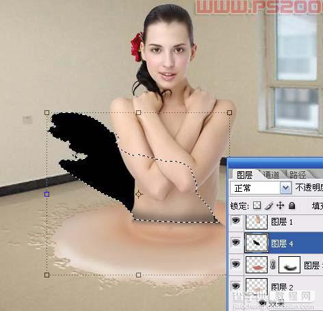 Photoshop 正在溶解的橡皮人17