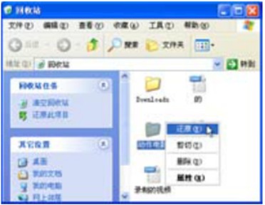 windows xp系统的文件和文件夹删除与恢复教程2