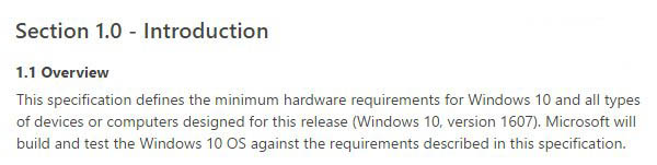 Win10移动版周年更新已适配骁龙830/625处理器介绍3