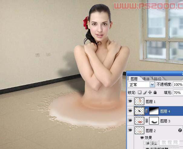 Photoshop 正在溶解的橡皮人18