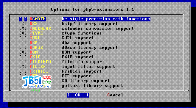 FreeBSD6.2上搭建apache2.2+mysql5.11+php5+phpmyadmin7