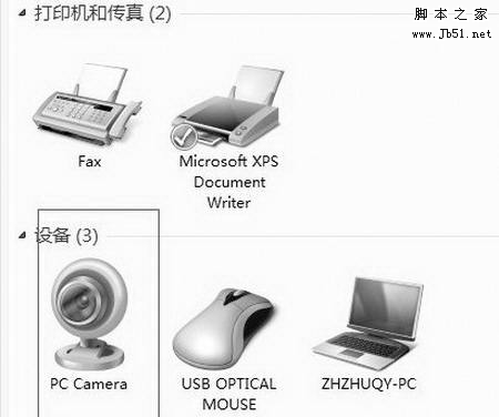 如何让Win7笔记本拥有摄像头图标1