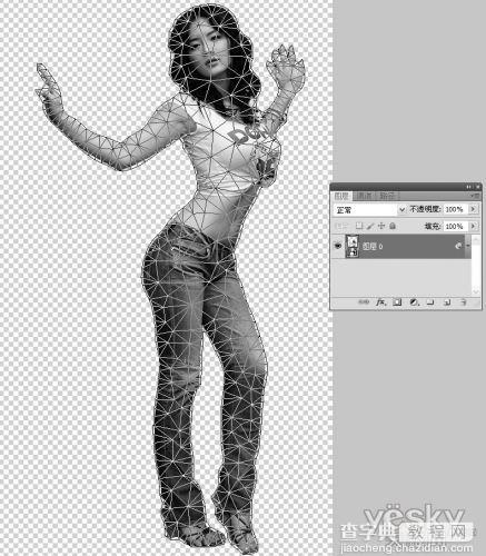 Photoshop CS5操控变形调制美女的POSE4