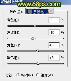 Photoshop下将外景人物图片调成古典暗绿色8