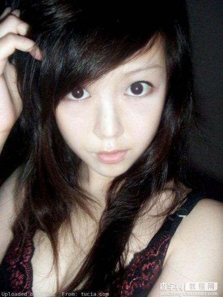 Photoshop 人物加上时尚彩色发色1